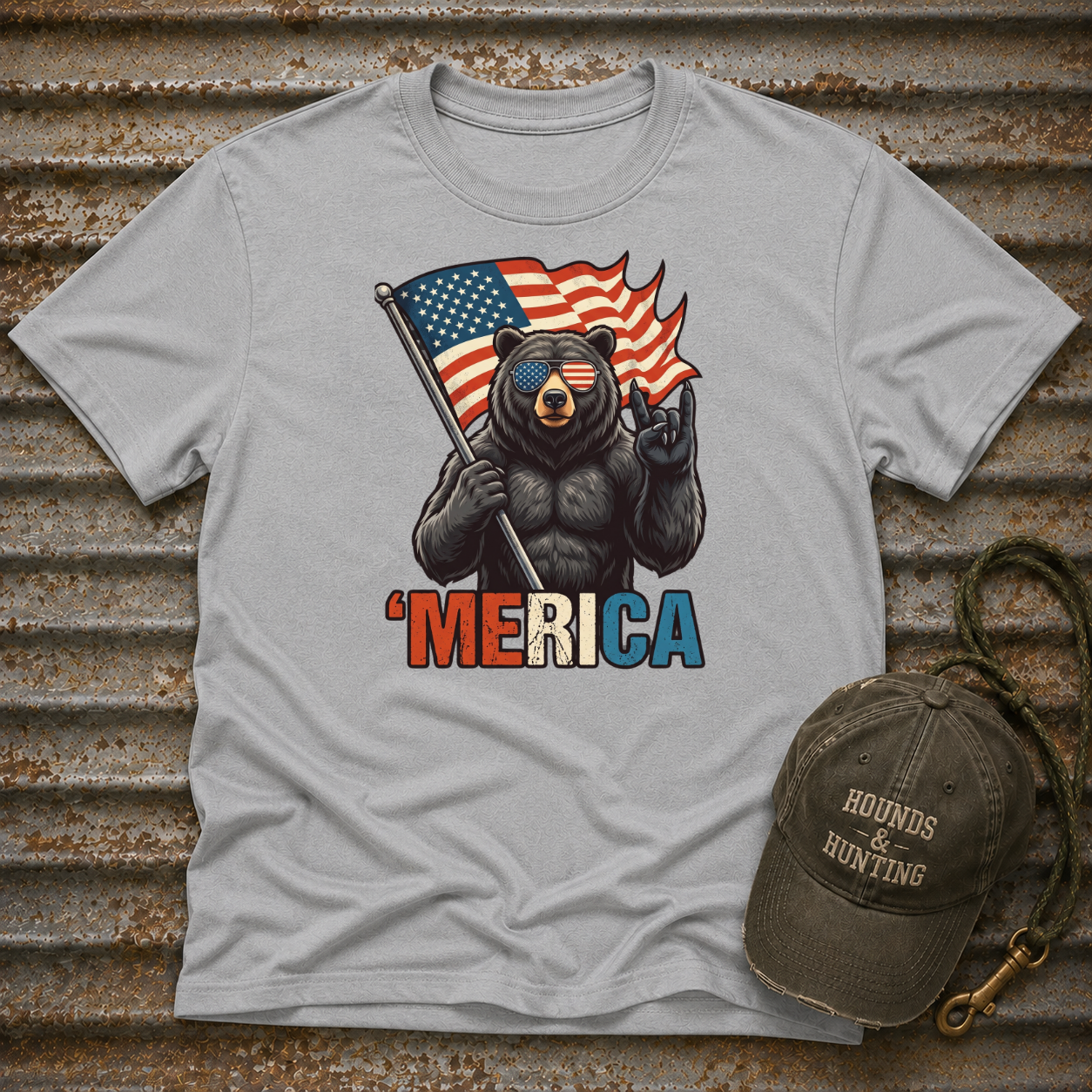 'Merica Bear T-Shirt