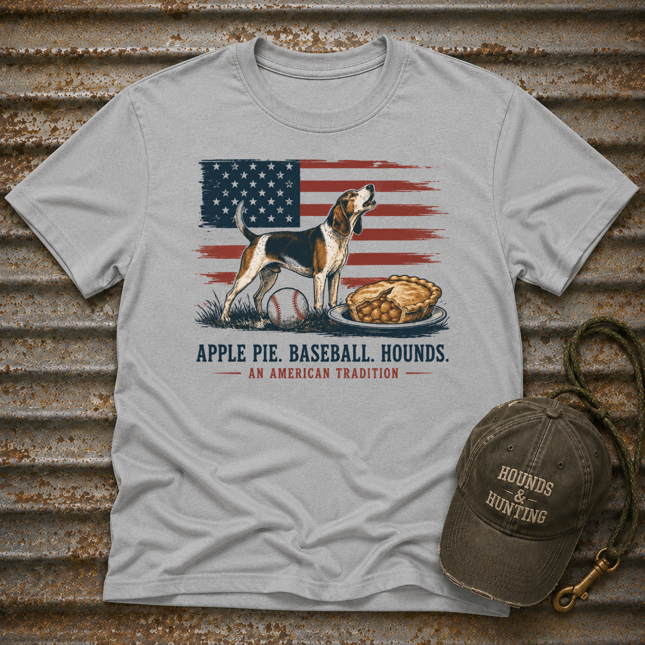 Apple Pie, Baseball & Hounds 2 T-Shirt