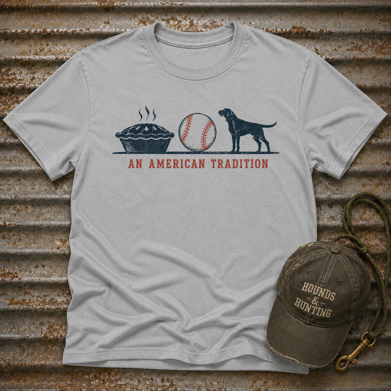 Apple Pie, Baseball & Hounds 3 T-Shirt