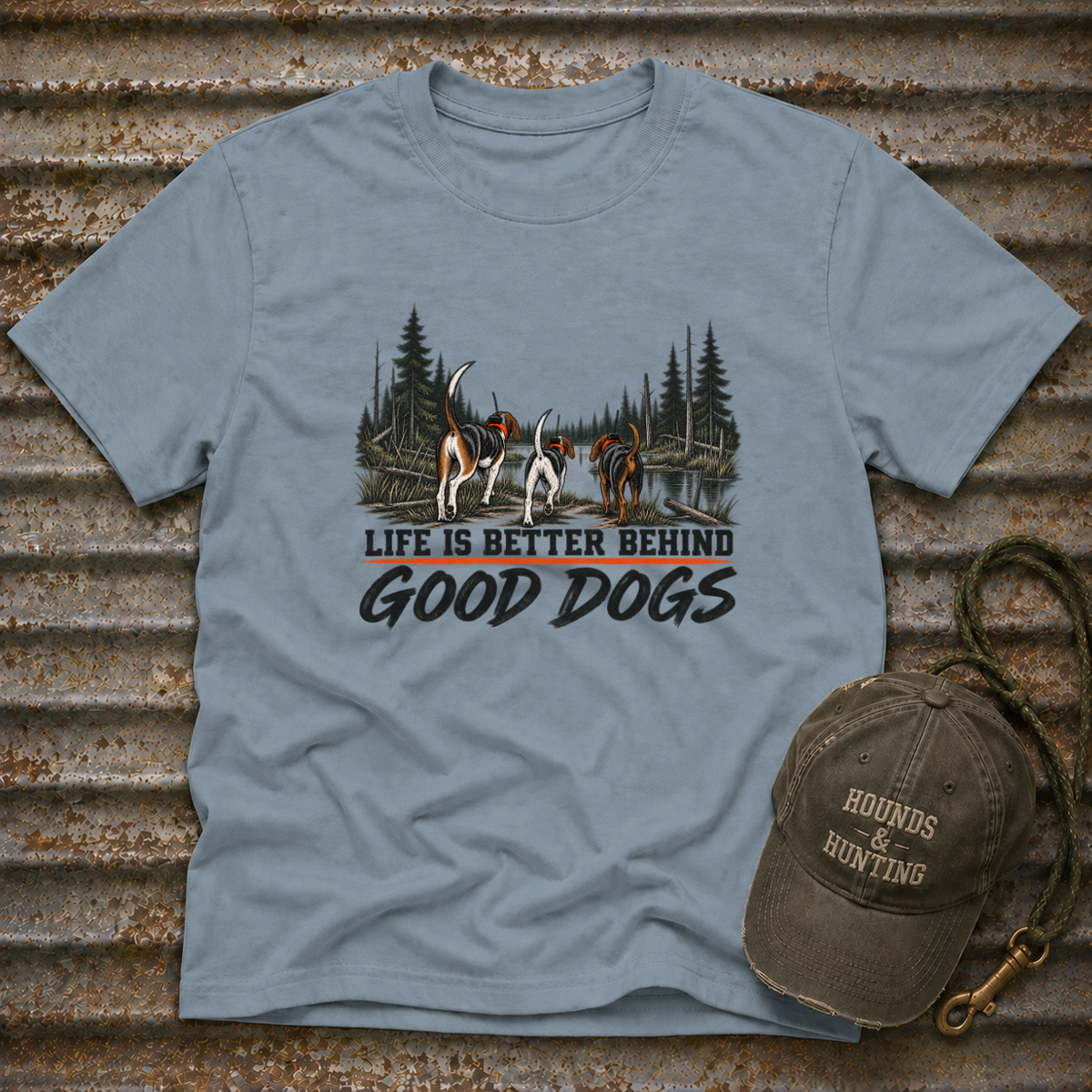 Life Is Better Swamp T-Shirt