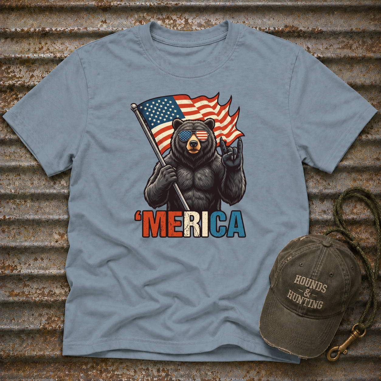 'Merica Bear T-Shirt
