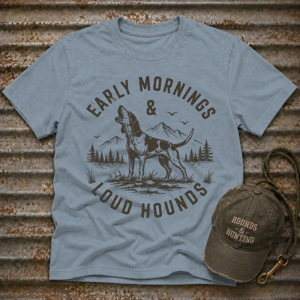Early Mornings & Loud Hounds T-Shirt