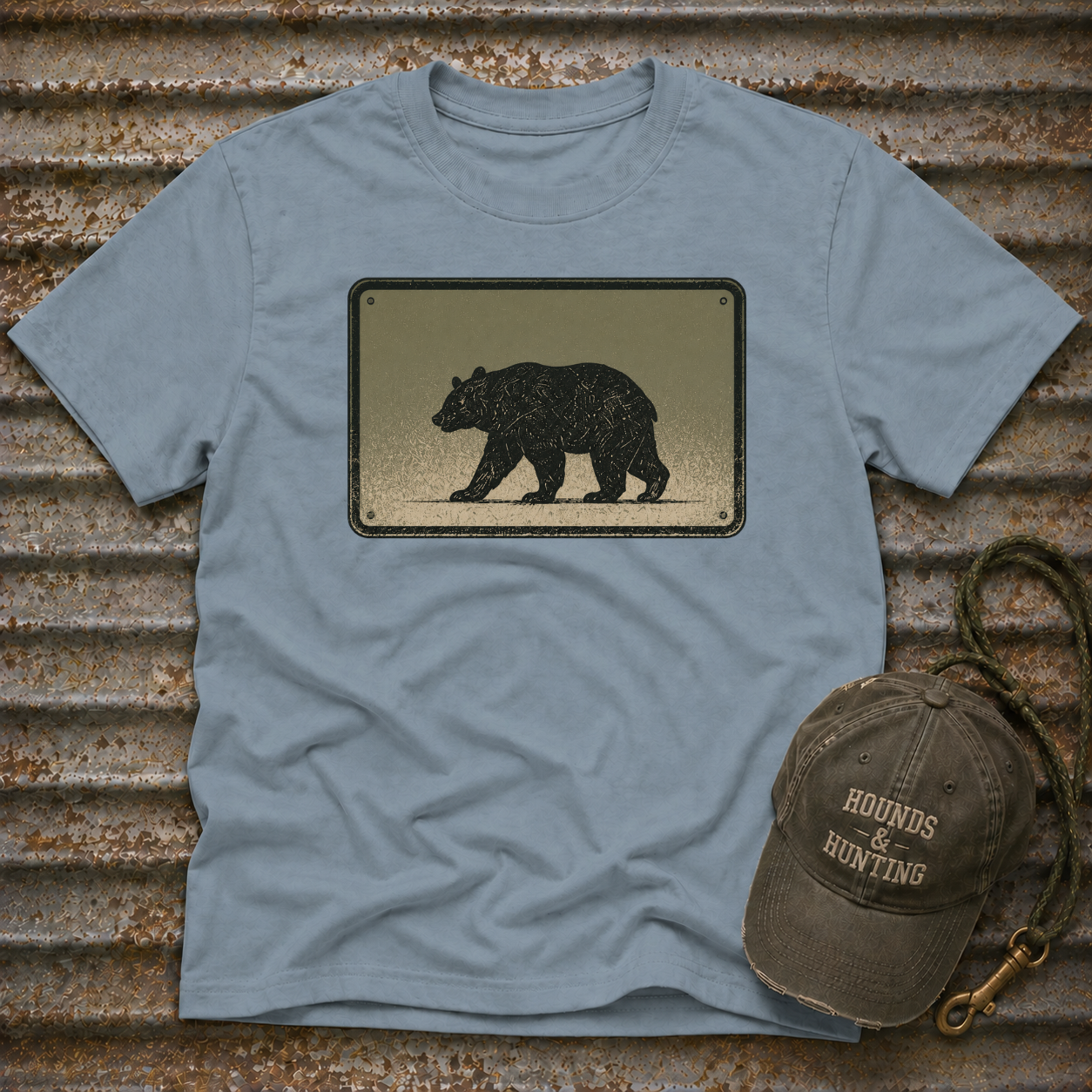 Bear Plaque T-Shirt