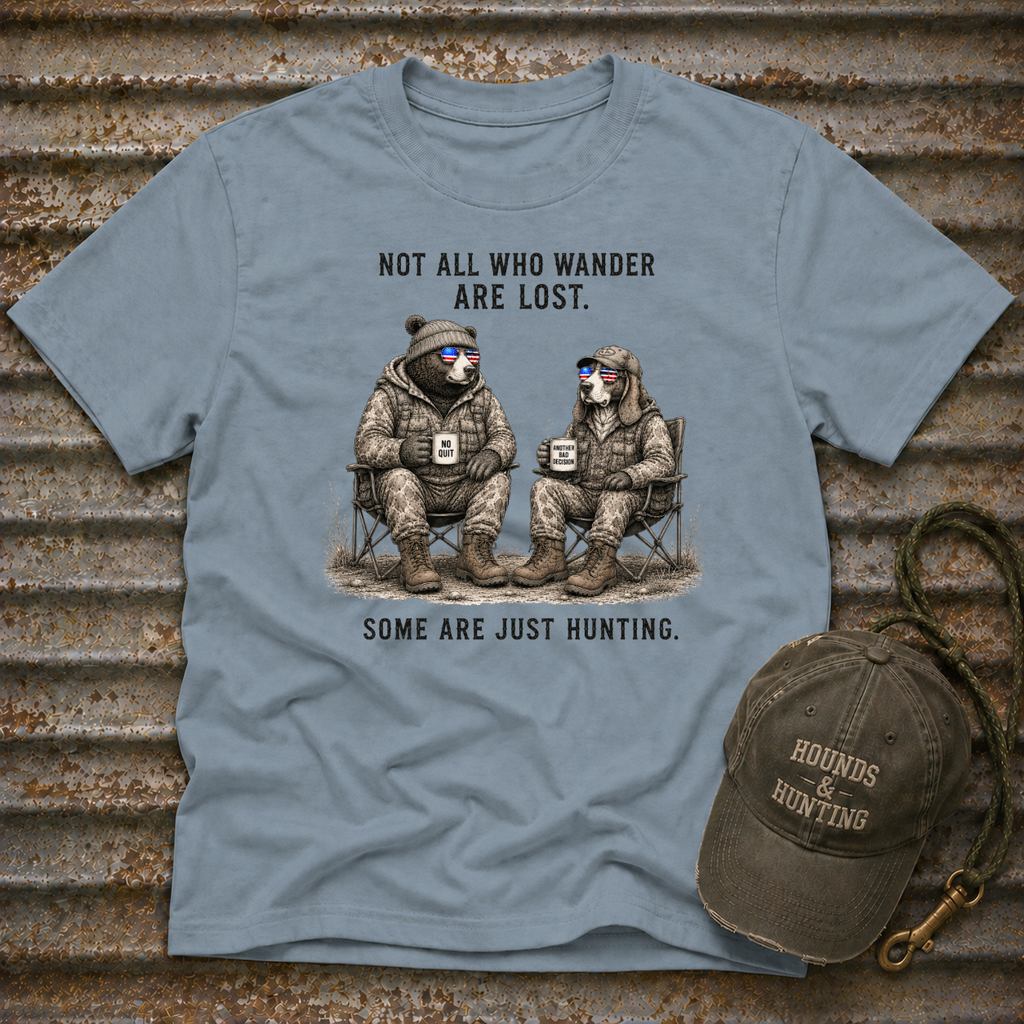 Americana Animals Not All Who Wander Are Lost T-Shirt