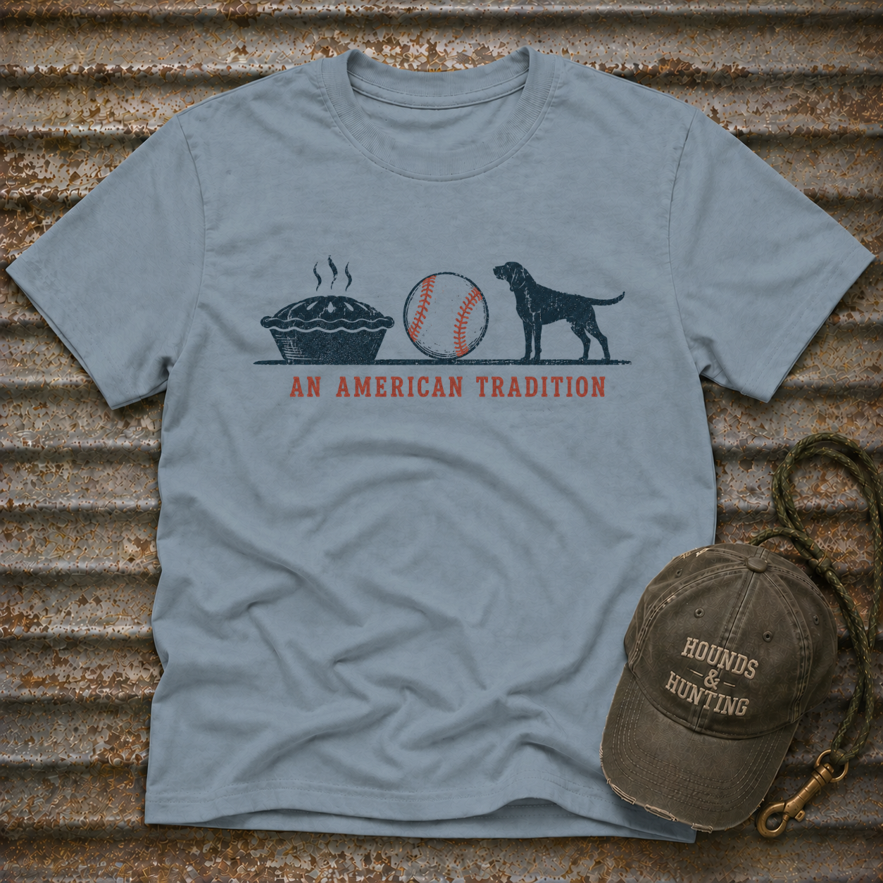 Apple Pie, Baseball & Hounds 3 T-Shirt