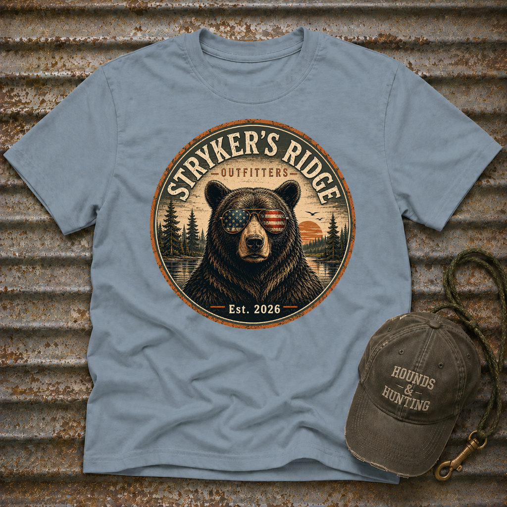 Stryker's Ridge Patriotic Glasses 2 T-Shirt