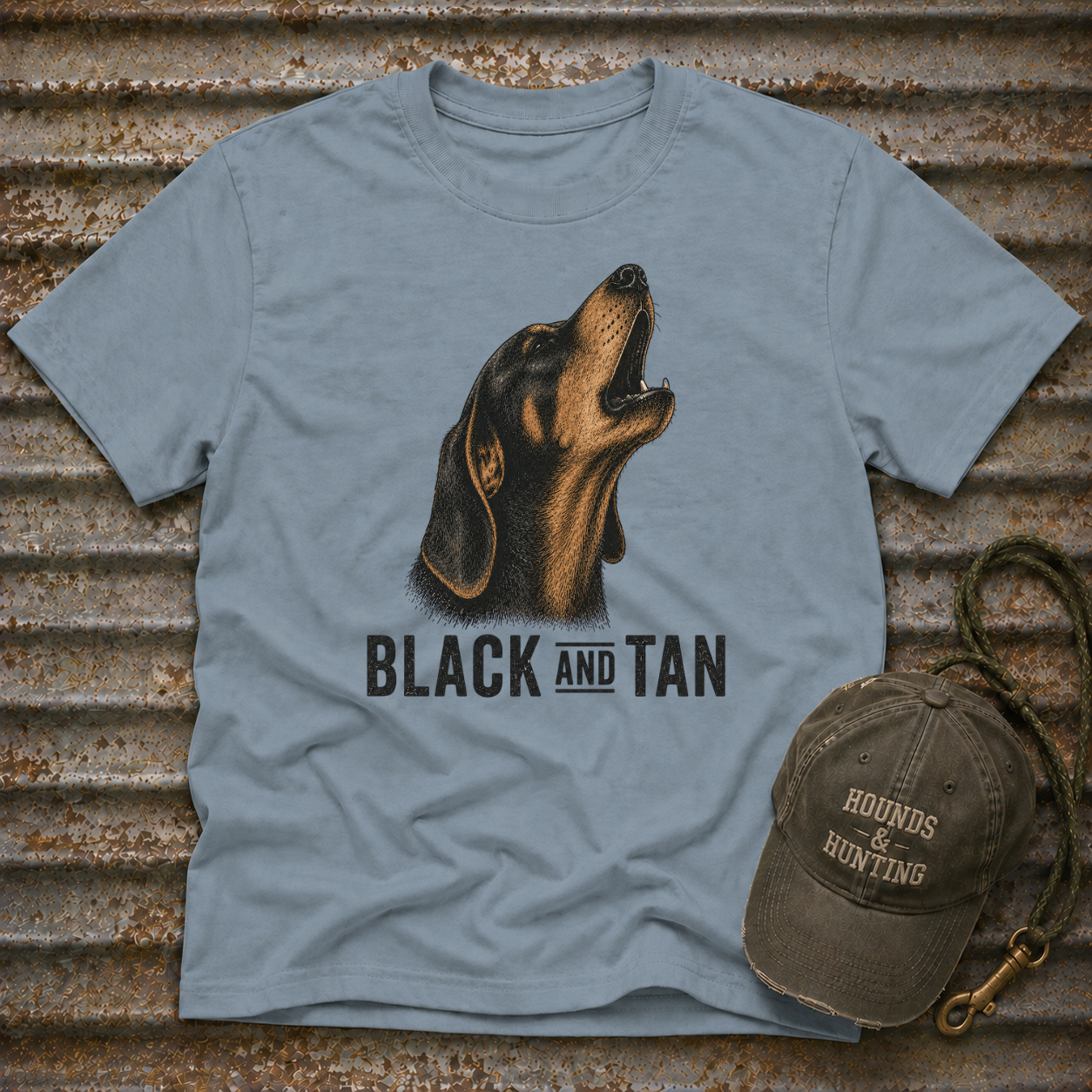 Black and Tan T-Shirt