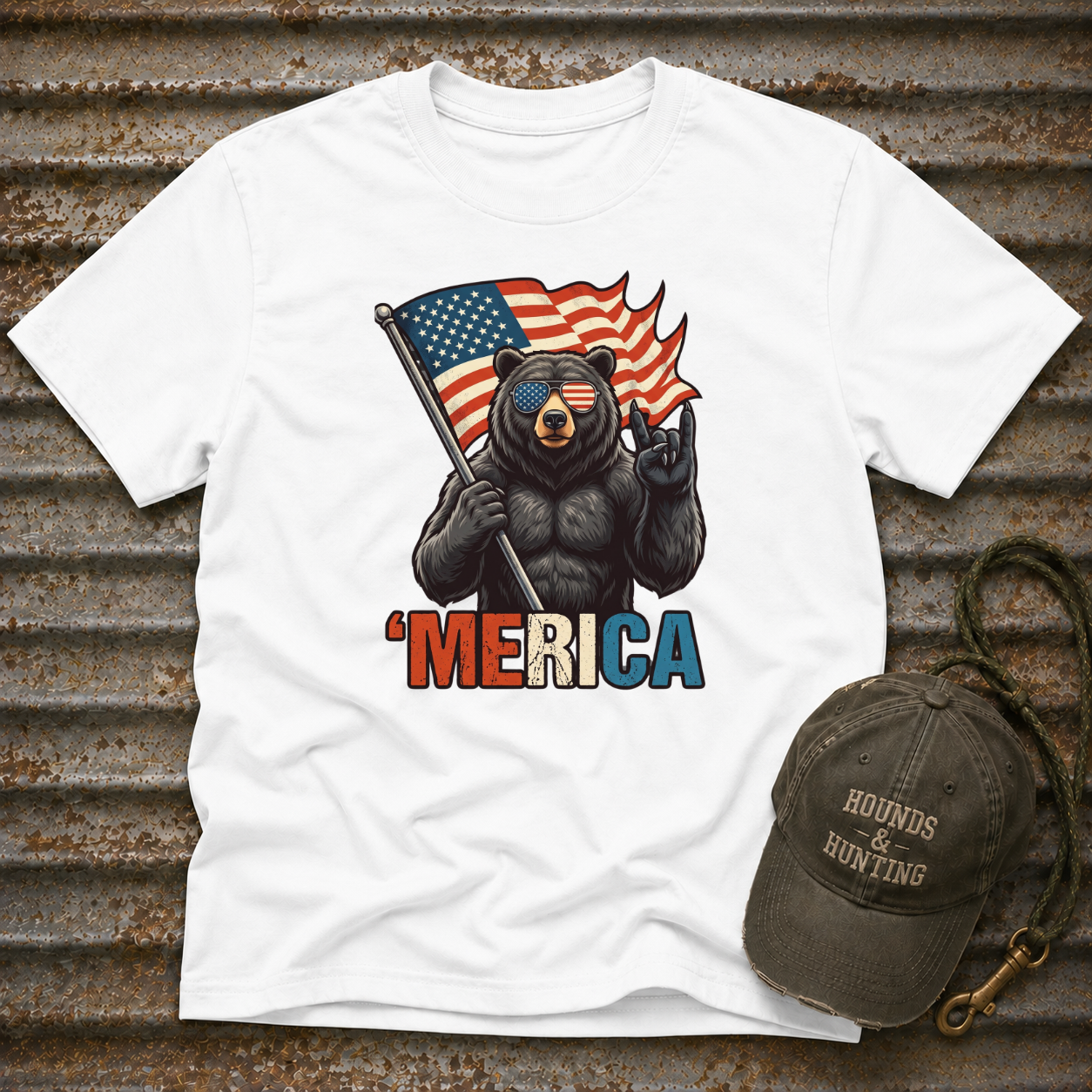 'Merica Bear T-Shirt