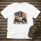 Hound God. Guns. Country T-Shirt