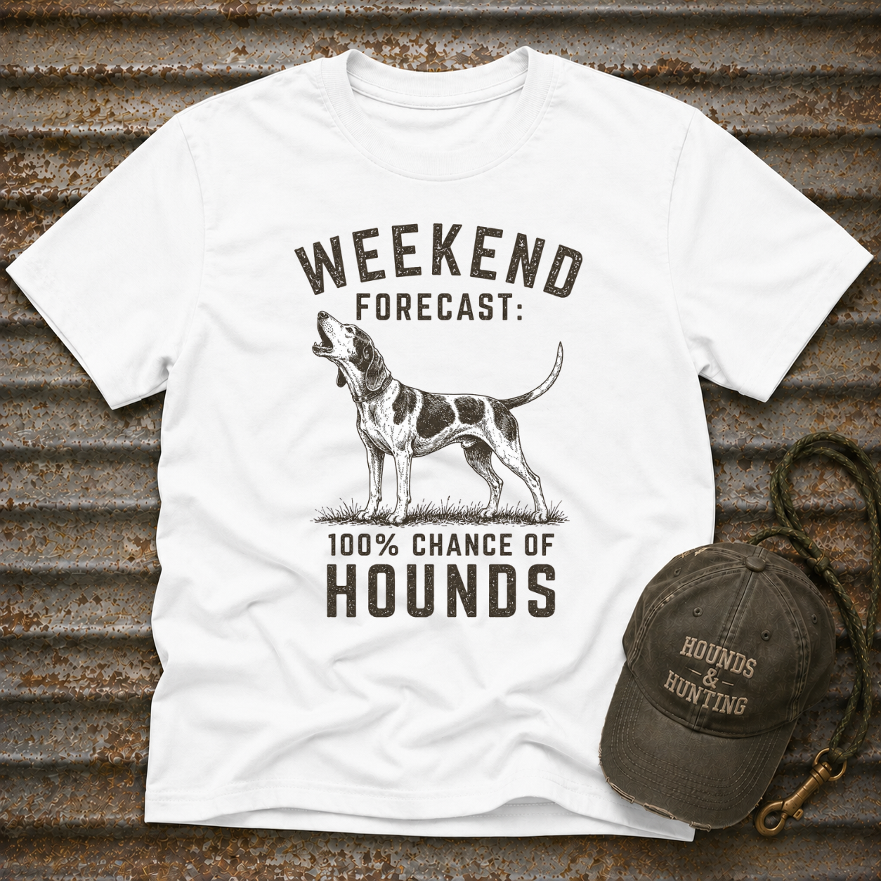100% Chance Of Hounds T-Shirt
