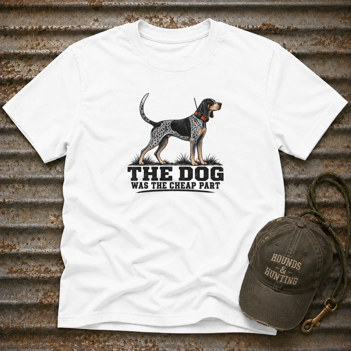 The Cheap Part Blue Tick T-Shirt