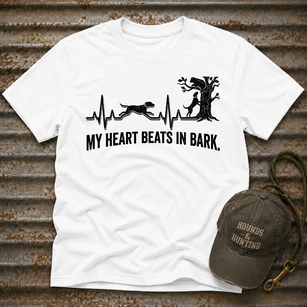 My Heart Beats in Bark - Bear T-Shirt