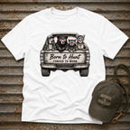 Americana Animals Born To Hunt 2 T-Shirt