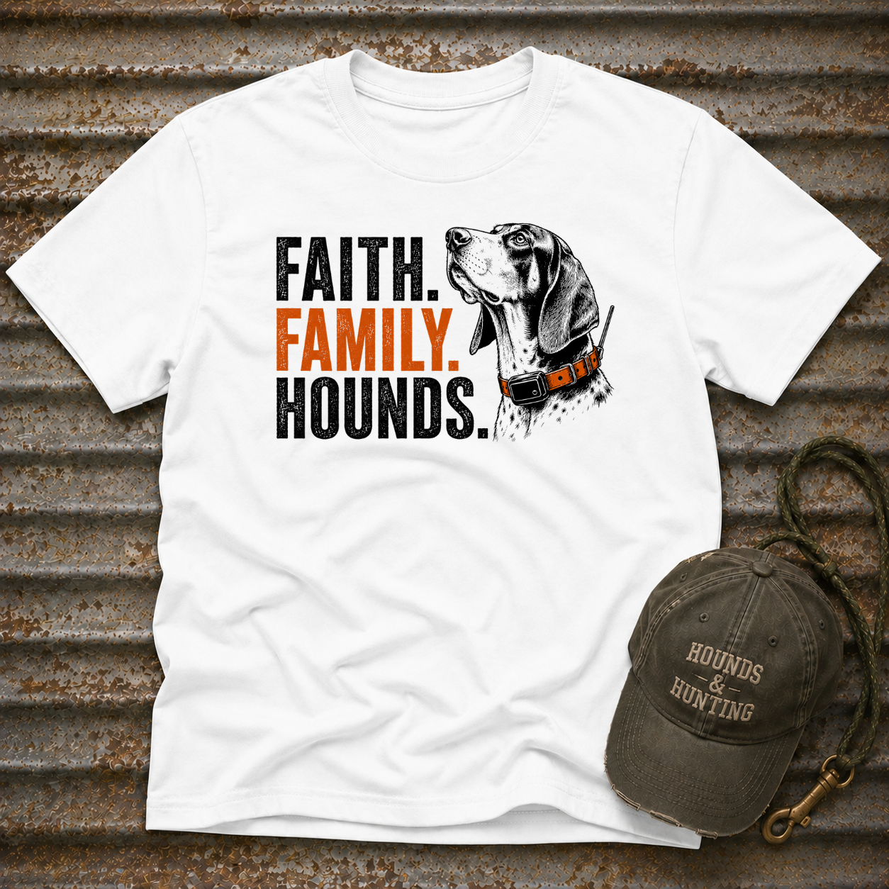 Faith Family Hounds w/ Hound T-Shirt