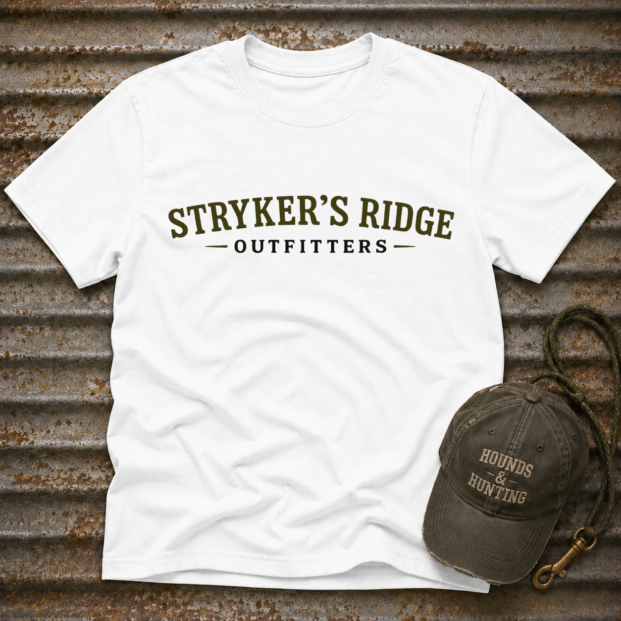 Stryker's Ridge - Txt Only Logo T-Shirt