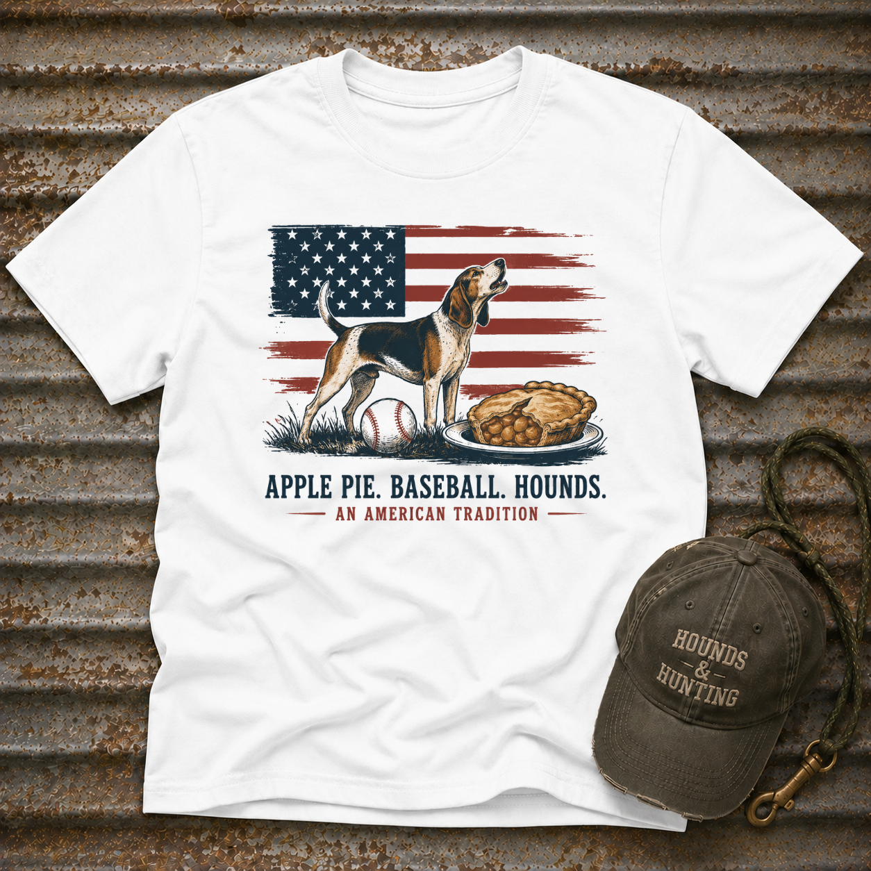 Apple Pie, Baseball & Hounds 2 T-Shirt