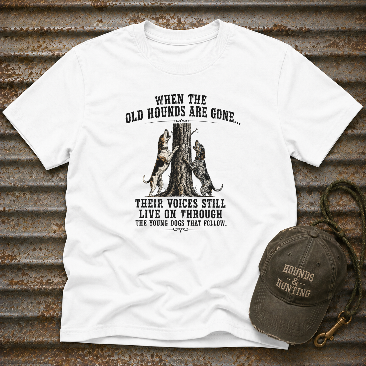 When The Old Hounds Are Gone T-Shirt