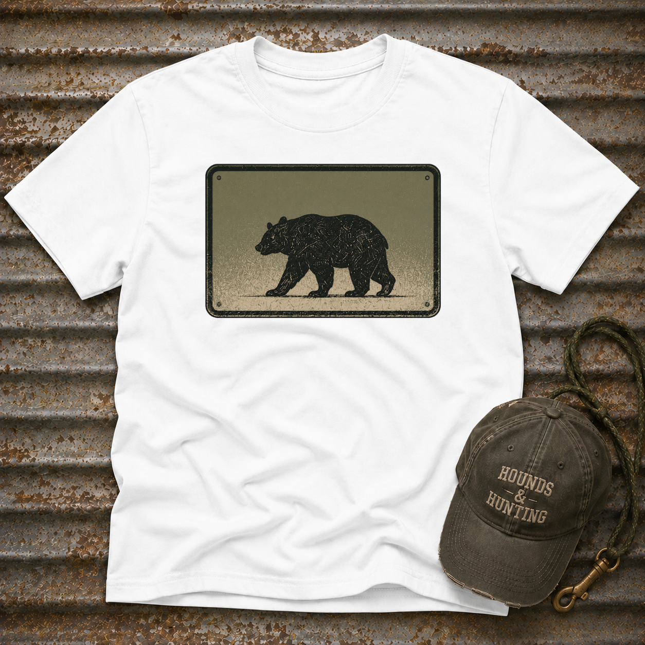 Bear Plaque T-Shirt