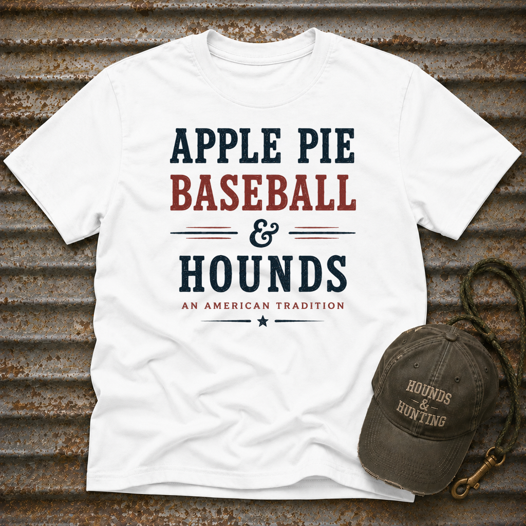 Apple Pie, Baseball & Hounds 4 T-Shirt