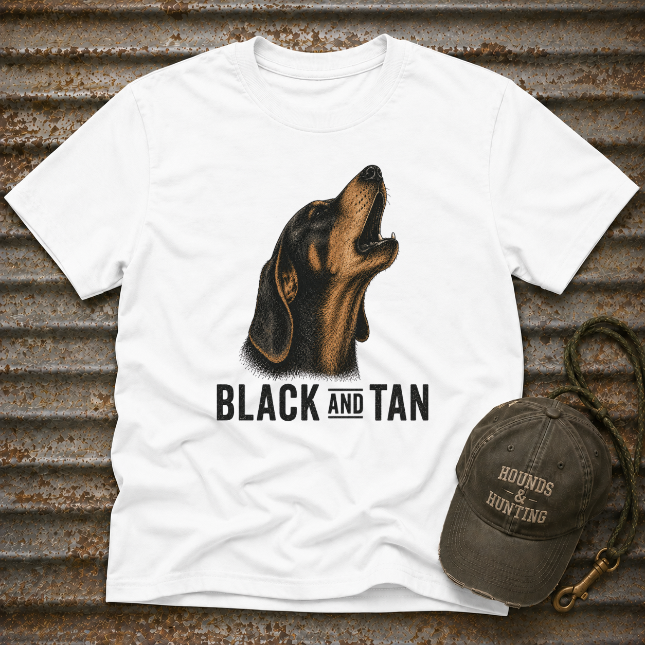 Black and Tan T-Shirt